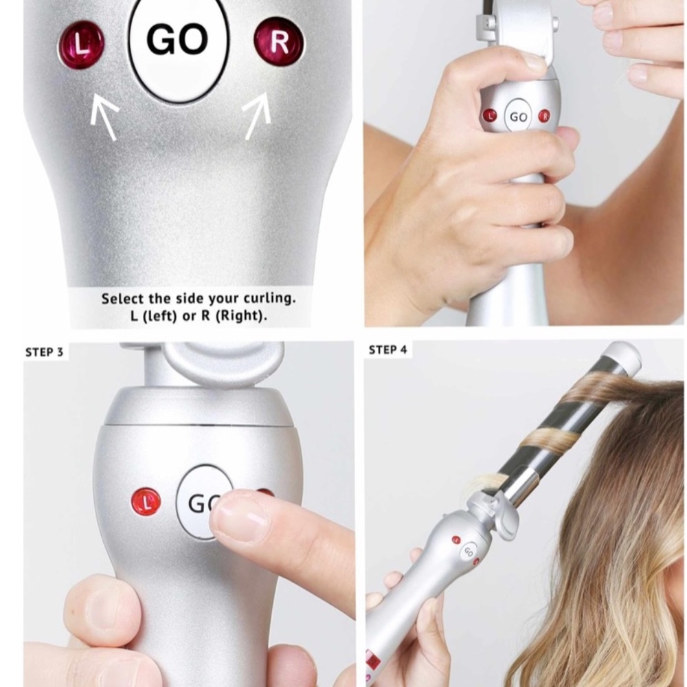 Beachwaver Pro S 1” (25mm), Professional rotating curling iron